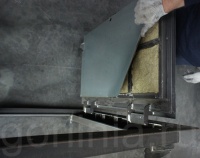 Напольный люк Стелс-У 700*1400п уголок утепленный схемы