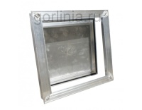 Напольный люк под плитку 450х450 мм Small 