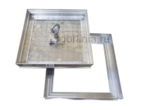 Напольный люк под плитку 800х800 мм Small 