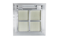 Люк в подвал Периметр 800х1200п откидной алюминиевый